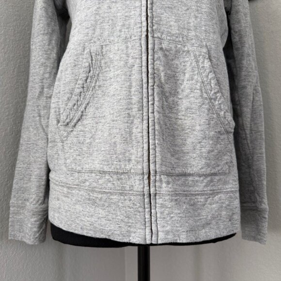 J.CREW Gray Full Zip Hoodie Sweatshirt XS - Picture 11 of 14